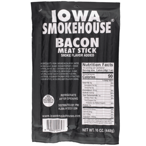 16 oz Meat Sticks Bacon