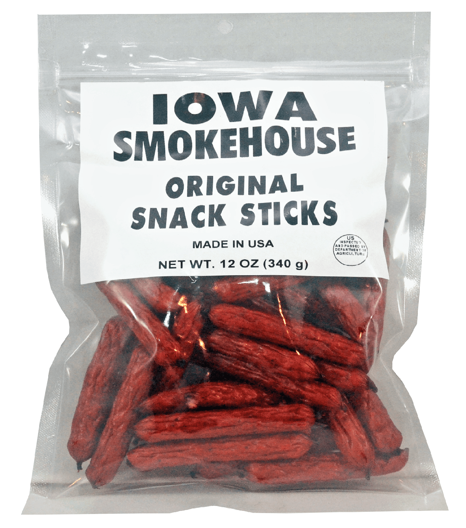 12 oz Snack Sticks Original IOWA SMOKEHOUSE