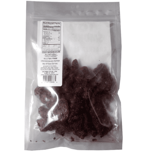 8 oz Steak Bites Cracked Black Pepper