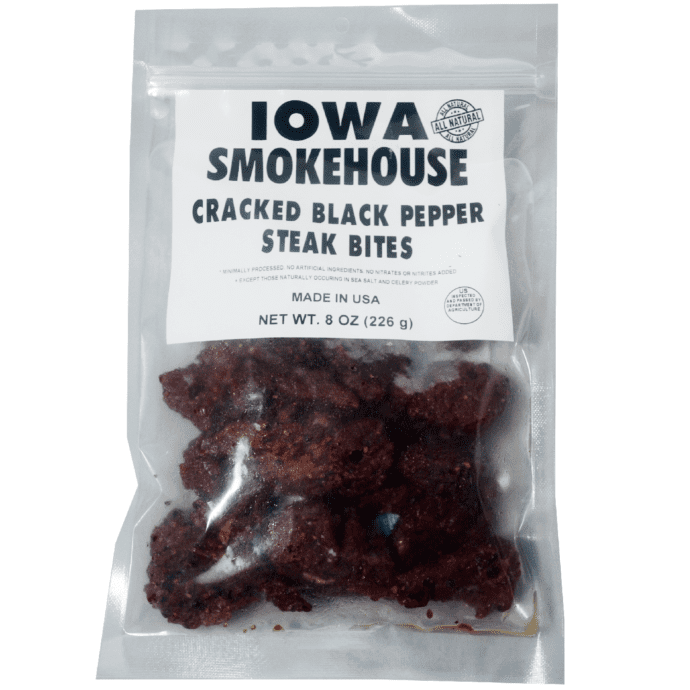 8 oz Steak Bites Cracked Black Pepper