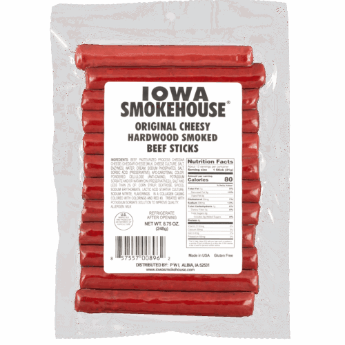 8.75 oz Beef Sticks Original Cheesy