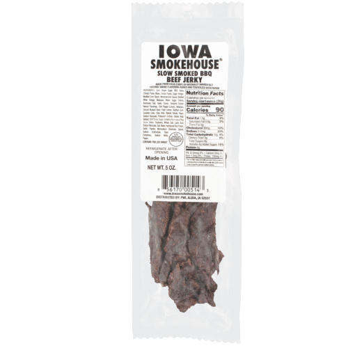 5 oz Beef Jerky Slow Smoked BBQ