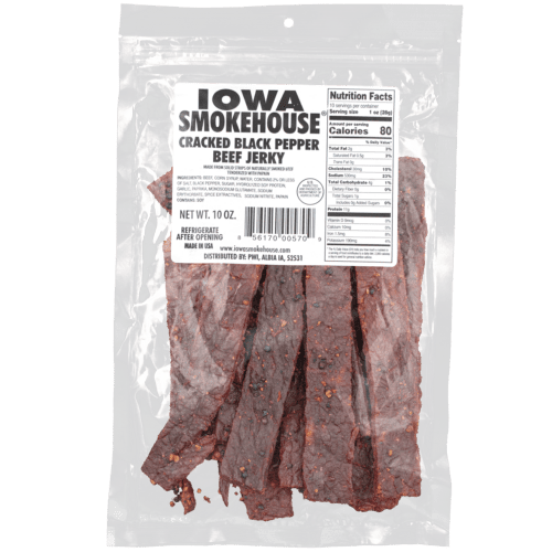 10 oz Beef Jerky Cracked Black Pepper