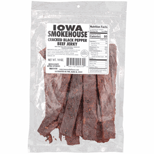 10 oz Beef Jerky Cracked Black Pepper