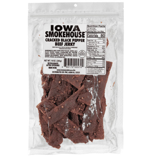 IS 10 oz Beef Jerky Black Pepper Front new 1500x1500