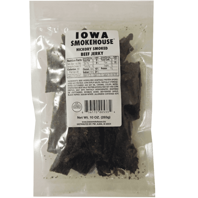 10 oz Beef Jerky Hickory Smoked