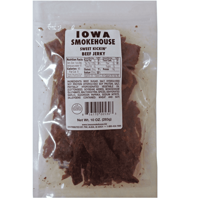10 oz Beef Jerky Sweet Kickin'