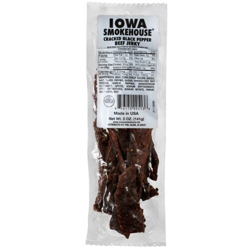 5 oz Beef Jerky Cracked Black Pepper