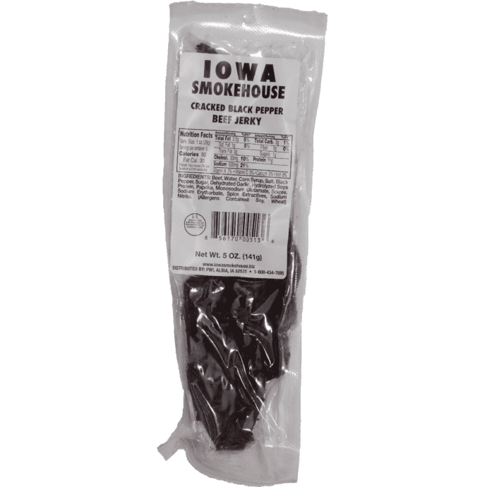 5 oz Beef Jerky Cracked Black Pepper