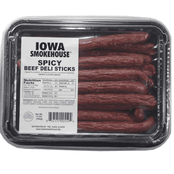 IS 13 oz Beef Deli Sticks Spicy 1500x1500