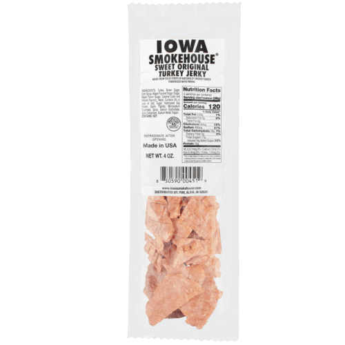 4 oz Turkey Jerky Sweet Original