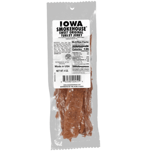 4 oz Turkey Jerky Sweet Original