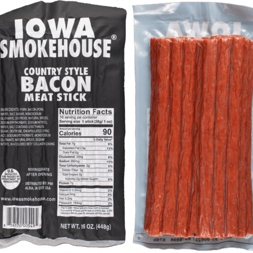 16 oz Country Style Bacon Side by Side new