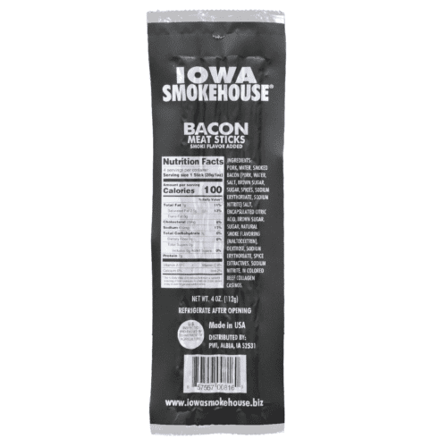 4 oz Meat Sticks Bacon