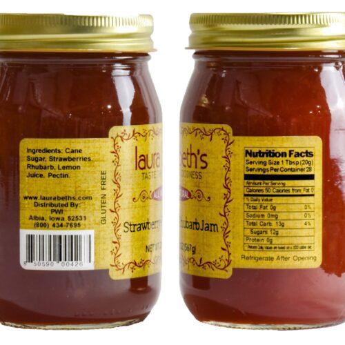 LB Strawberry Rhubarb Jam Side new 1500x1500