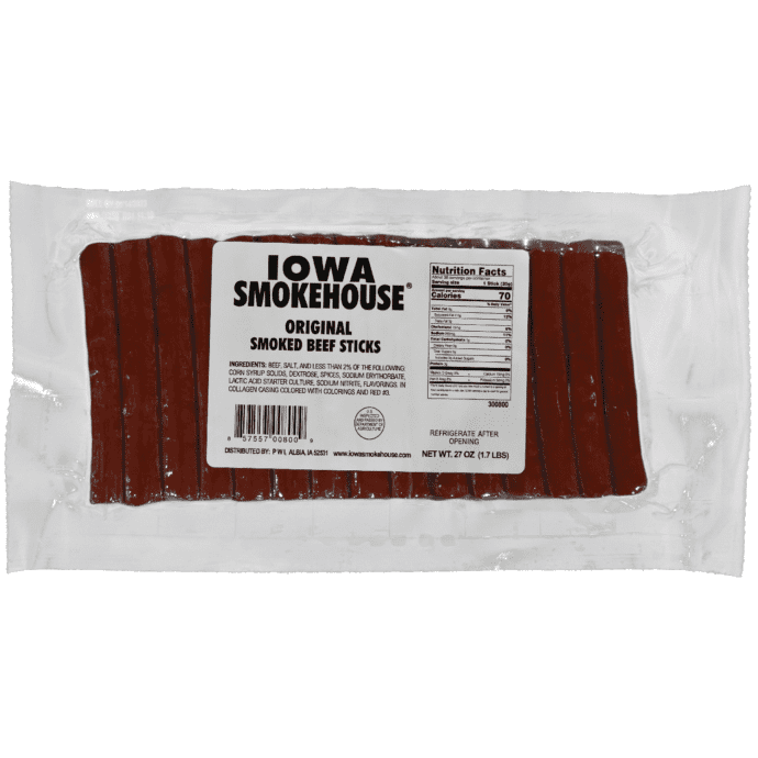 IS 27 oz Smoked Beef Stick Front 1500x1500