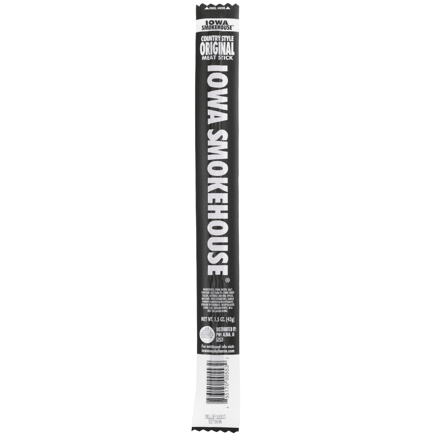 1.5 oz Country Style Meat Sticks Original IOWA SMOKEHOUSE