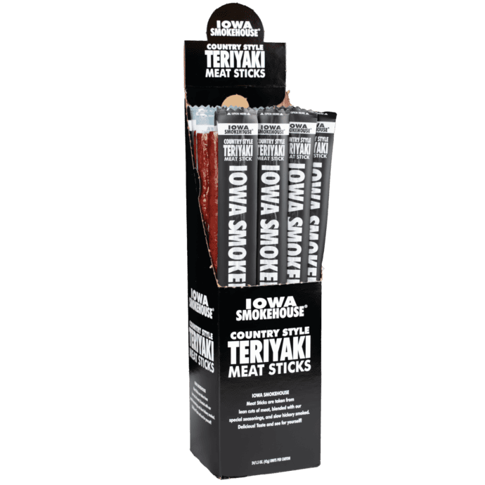 IS 1.5 oz Meat Sticks Teriyaki Caddy Front