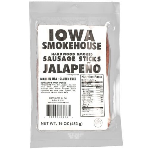 16 oz Sausage Sticks Jalapeno