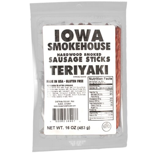 16 oz Sausage Sticks Teriyaki