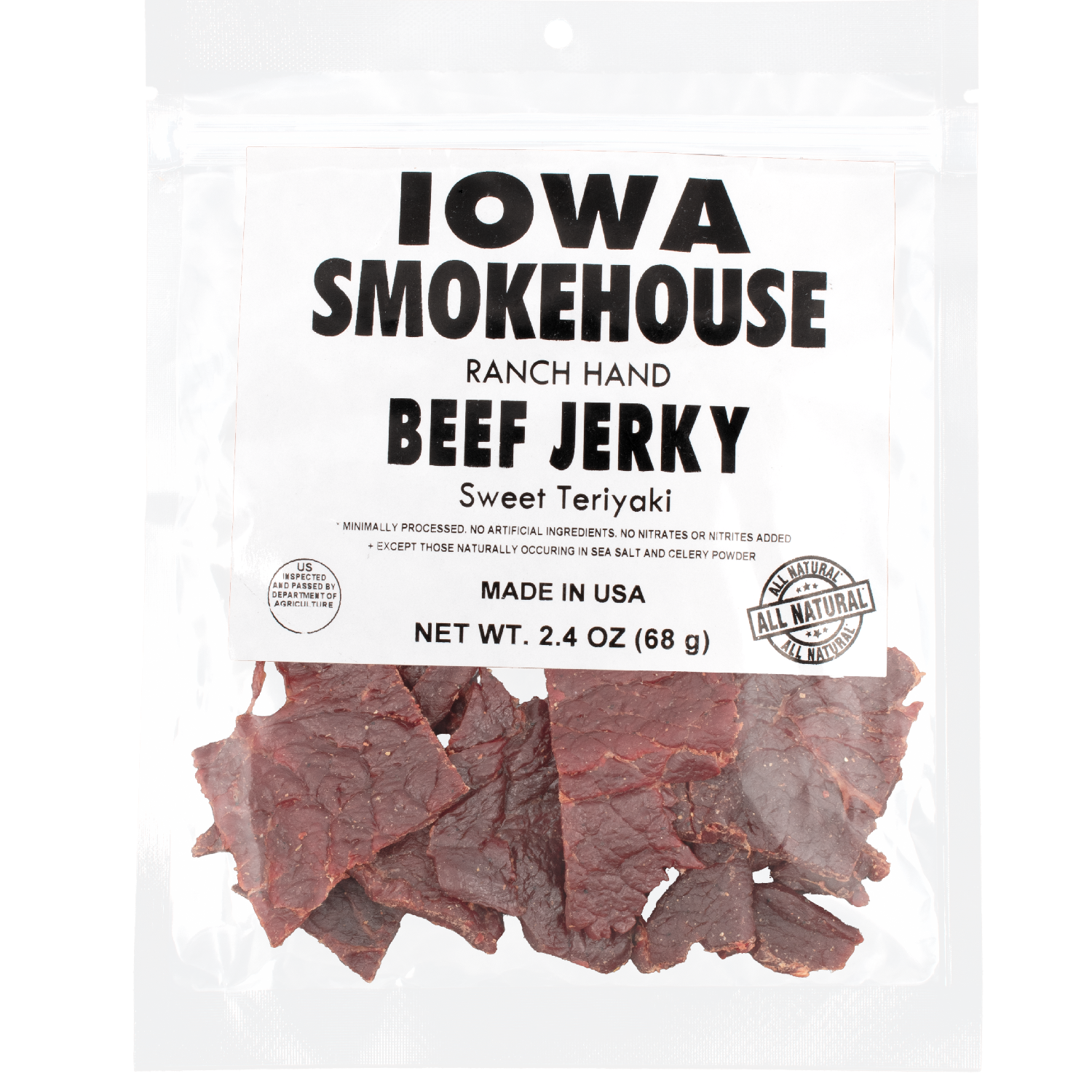 Ranch Hand 2.4 oz Beef Jerky Sweet Teriyaki