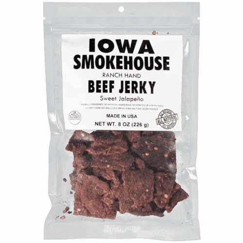 Ranch Hand 8 oz Beef Jerky Sweet Jalapeno